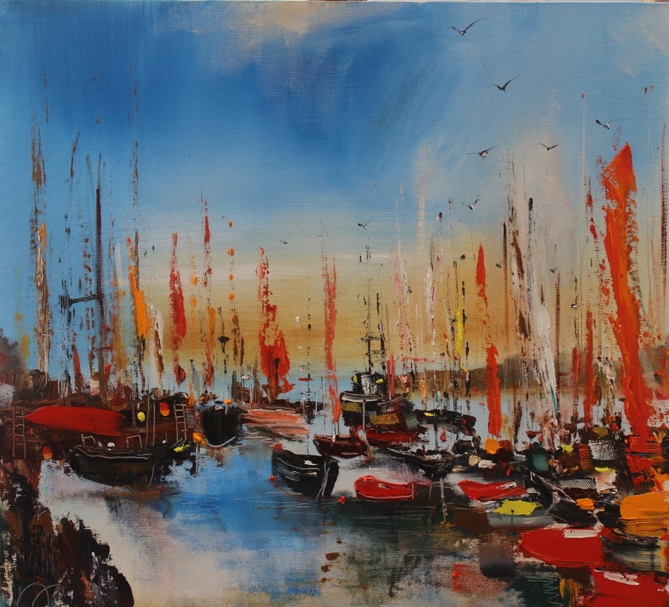 'Ready to Sail' by artist Rosanne Barr